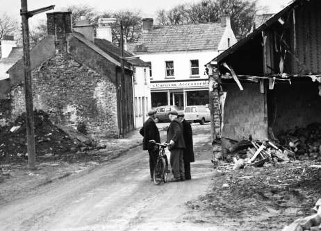 Protestant Street in ruins