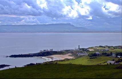 Benevenagh &uuml;ber dem Lough Foyle