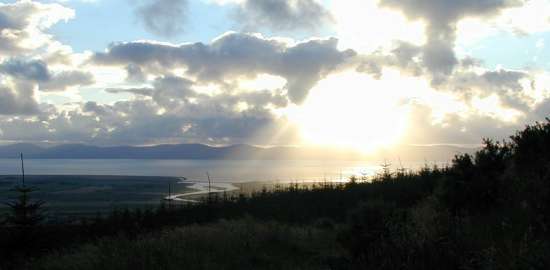 The Roe Mouth at sunset