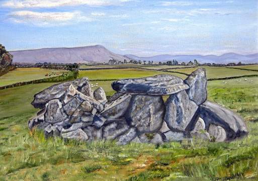 A neolithic tomb outside Limavady