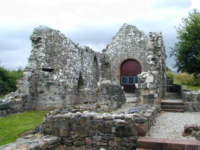 The ruins of the priory