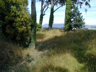 Nahaufnehme des Forts