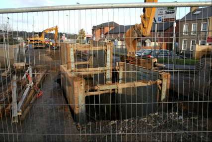 A big hole in the ground