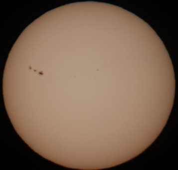 Sunspot AR 1302