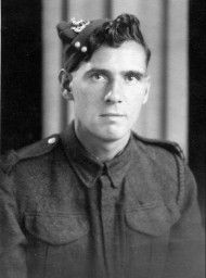 Walter Cheadle in uniform