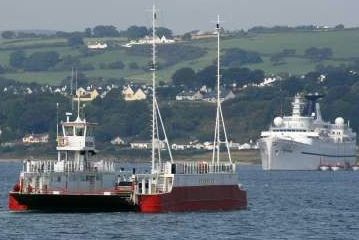 The Lough Foyle ferry in better days