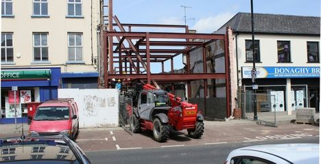 Fixing another gap in Main Street Limavady