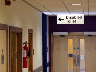 disabled toilet