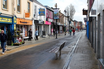 A very un-busy Market Street