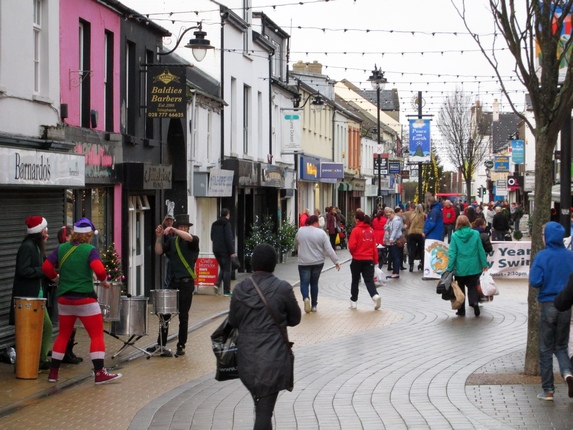 Christmas rush in Limavady