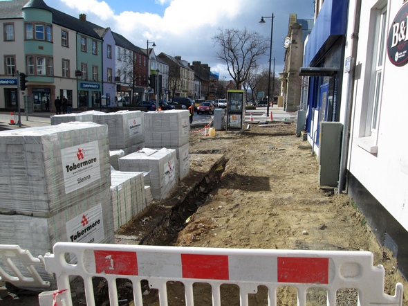 Dolling up Mainstreet in Limavady