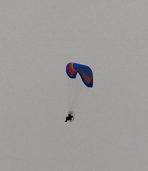 Hangglider closeup