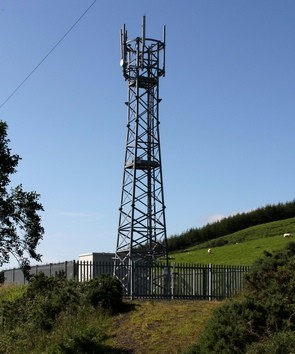 A telephone relay
              station in Ballyhanna