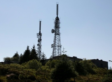 A televison relay
              station in Ballyhanna