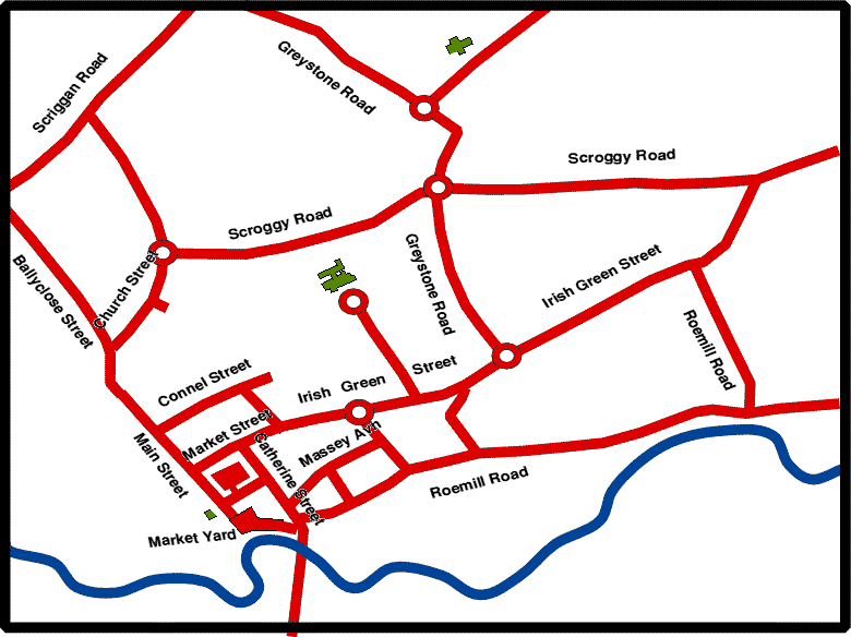 A map of Limavady