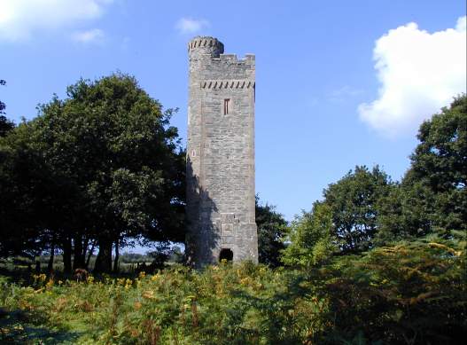 Sampson's tower outside Limavady