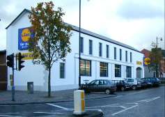 A rather horrible white building