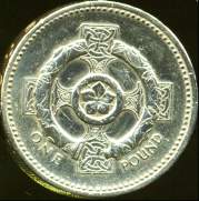 Reverse of a pound coin