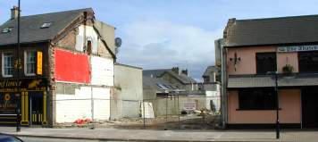 A hole in Catherine Street