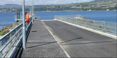 A pier with no ferry