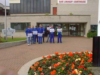 The picket line