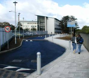 Entrance to the tech