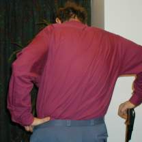 A very sore back