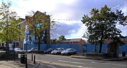 The town centre development