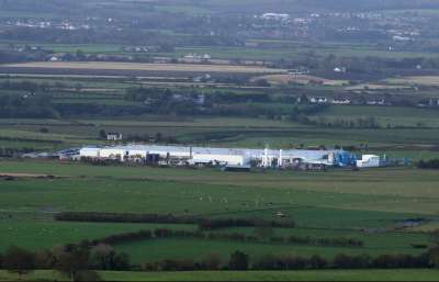 The back of the Seagate plant in Limavady