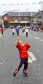 Boy with baton