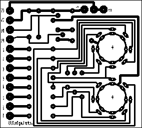 The pcb layout