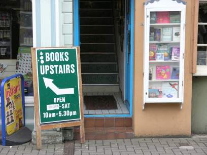 Books upstairs