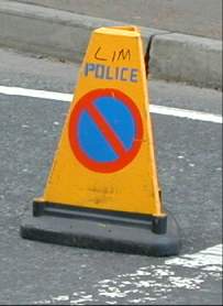 a stolen sign