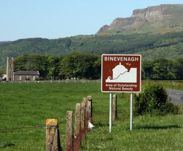 AONB sign