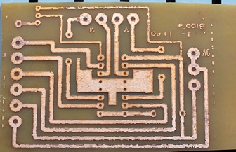 Making the PCBs - آموزش ساخت مدار چاپی به روش لمینت >> www.1spark.tk