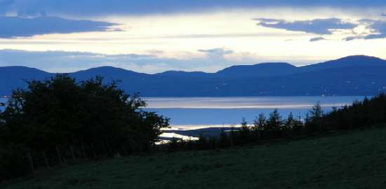 The Roe Mouth at sunset