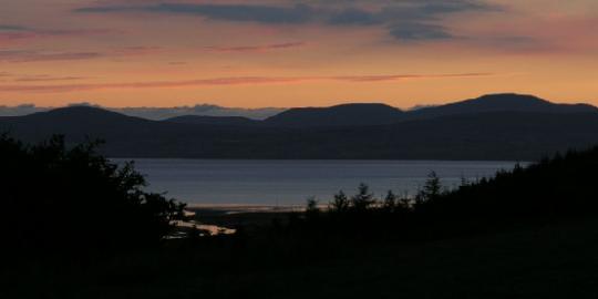 The Roe Mouth at sunset