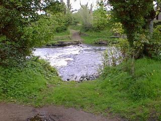 The ford near the upper car park