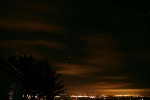 Orion over the Roe Valley
