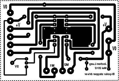 the PCB layout